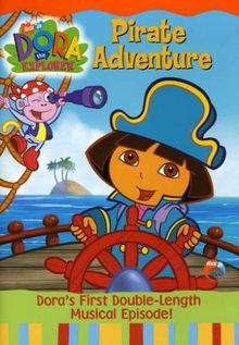 Dora the Explorer - Pirate Adventure  | DVD | Zustand akzeptabel