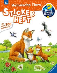 Heimische Tiere (Wieso? Weshalb? Warum? Stickerheft)