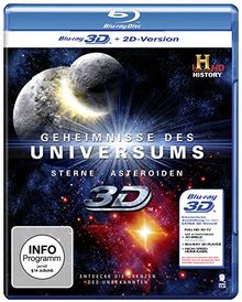 Geheimnisse des Universums: Sterne - Asteroiden (History) [3D Blu-ray + 2D Version]