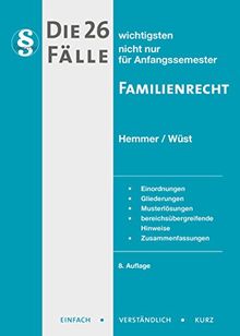 Die 26 wichtigsten Fälle Familienrecht (Skript Zivilrecht)