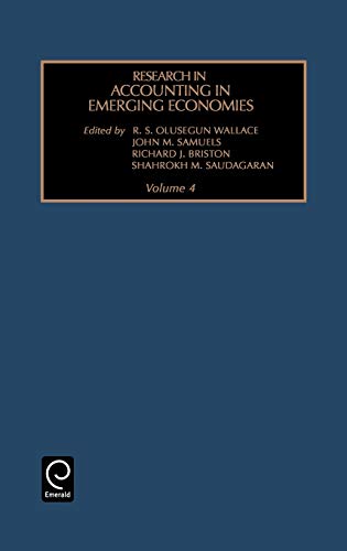 Res Acc Emer Econ Raee4h (RESEARCH IN ACCOUNTING IN EMERGING ECONOMIES, Band 4)