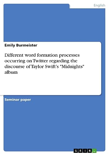 Different word formation processes occurring on Twitter regarding the discourse of Taylor Swift¿s Midnights album