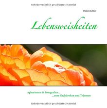 Lebensweisheiten: Aphorismen & Fotografien zum Nachdenken und Träumen