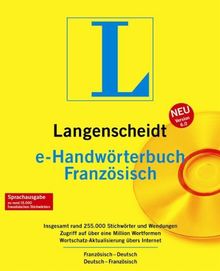 Langenscheidt e-Handwörterbuch Französisch 6.0