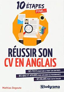 10 étapes pour réussir son CV en anglais