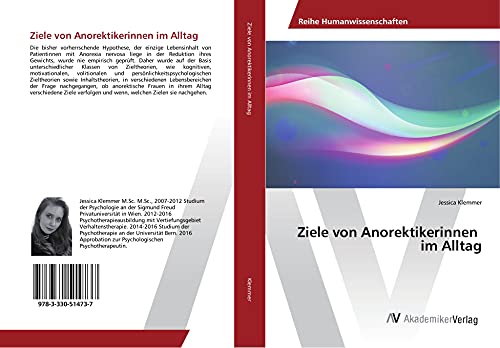 Ziele von Anorektikerinnen im Alltag