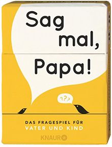 Sag mal, Papa!: Das Fragespiel für Vater und Kind