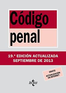 Código Penal : Ley Orgánica 10-1995, de 23 de noviembre (Derecho - Biblioteca de Textos Legales)