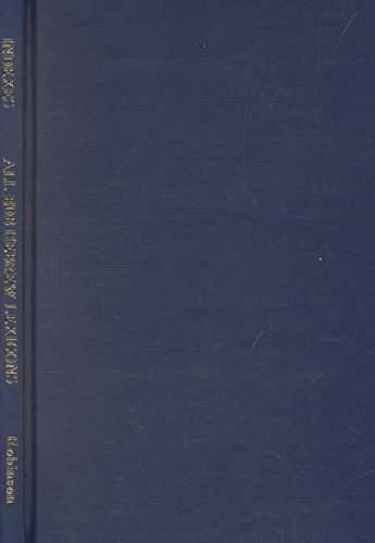 Indexes to All Editions of Brown-Driver-Briggs Hebrew Lexicon and Thayer's Greek Lexicon