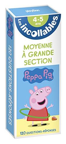 Les incollables, Peppa Pig : moyenne à grande section, 4-5 ans : 120 questions-réponses