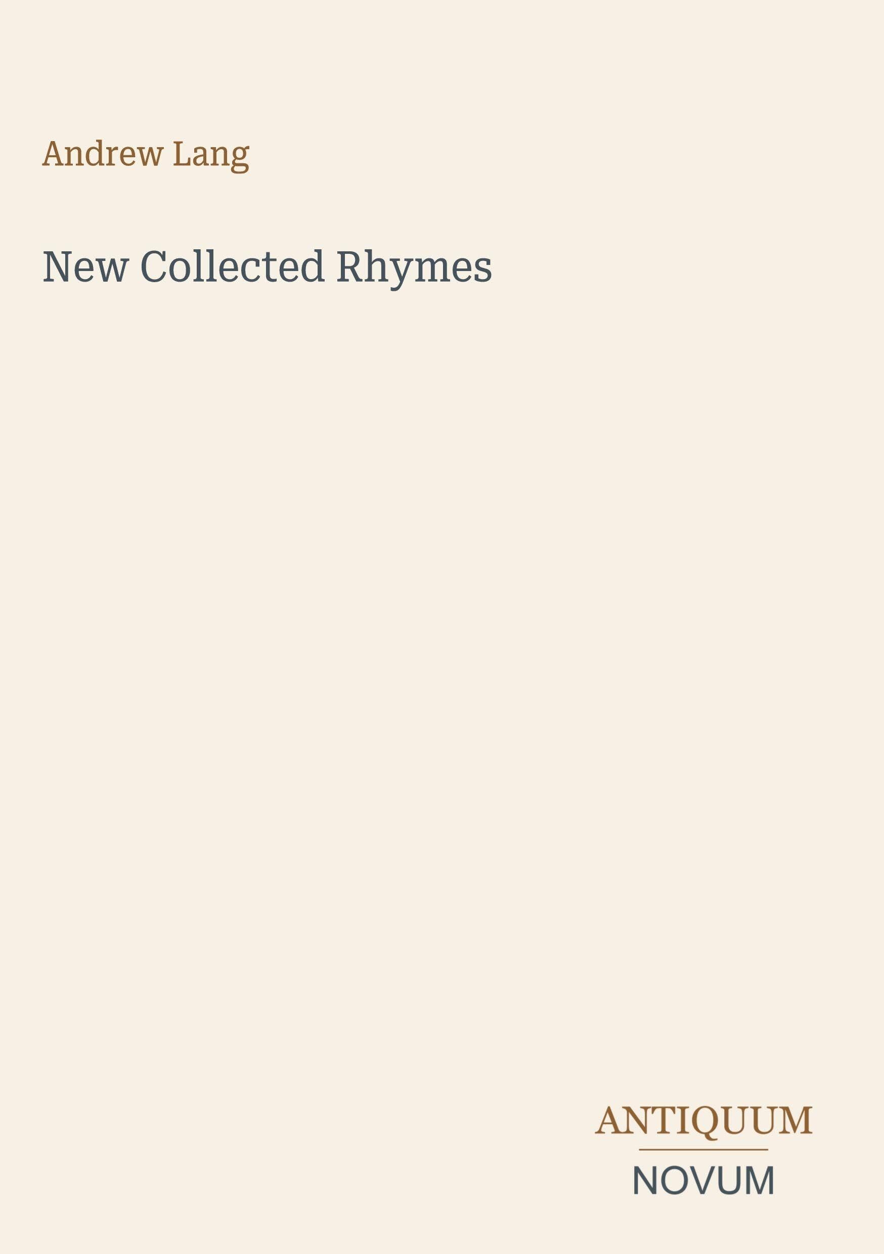 New Collected Rhymes