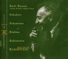 The Rubinstein Collection Vol. 8 (Bach-Busoni, Schubert, Schumann, Brahms, Rubinstein)