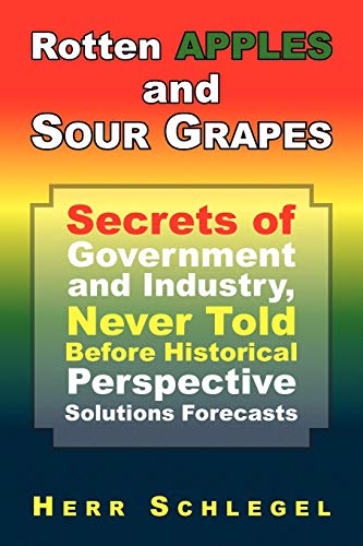 Rotten Apples and Sour Grapes: Secrets of Government and Industry, Never Told Before Historical Perspective Solutions Forecasts
