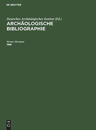 1986 (Archäologische Bibliographie)