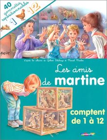 Les amis de Martine comptent de 1 à 12