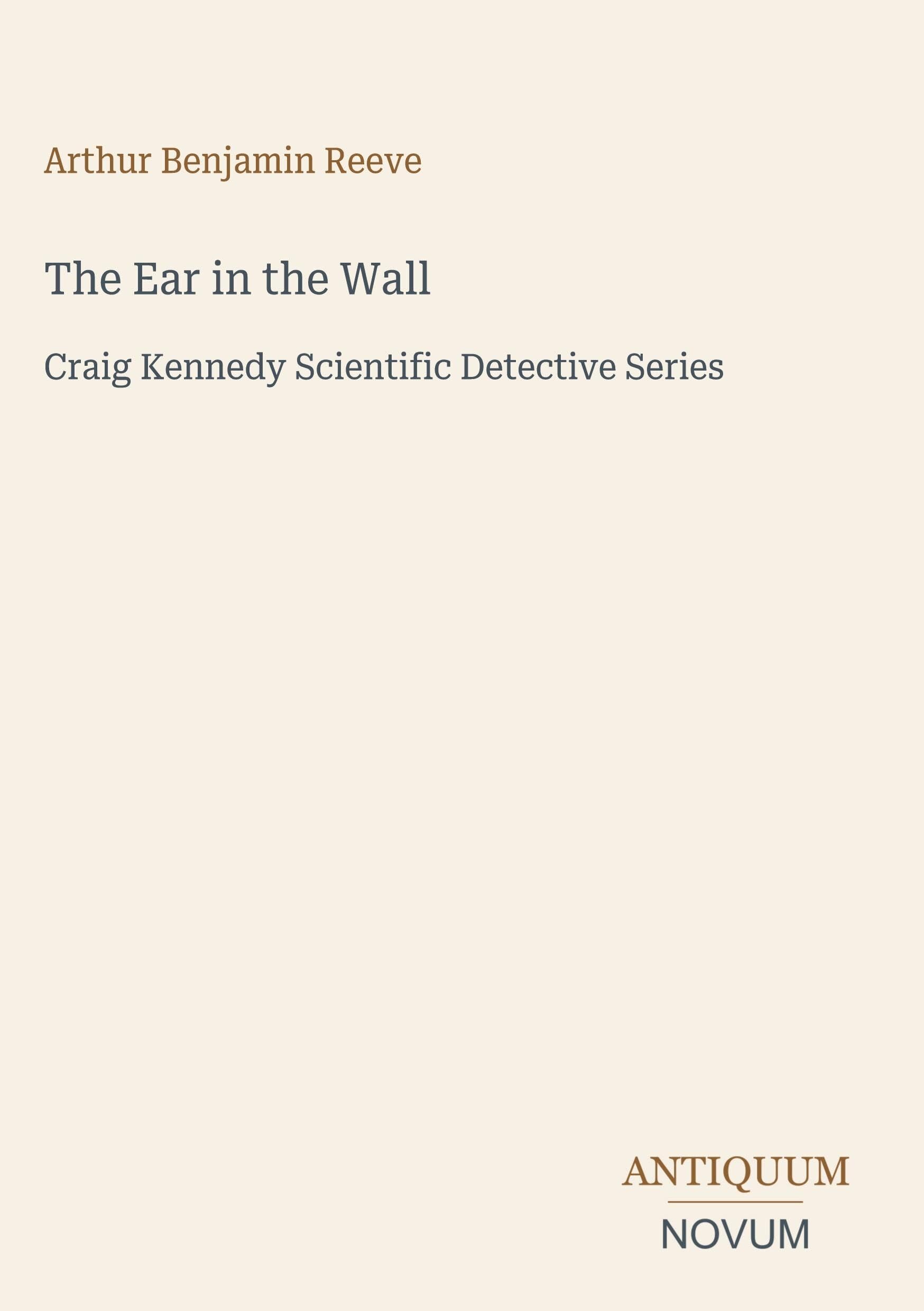 The Ear in the Wall