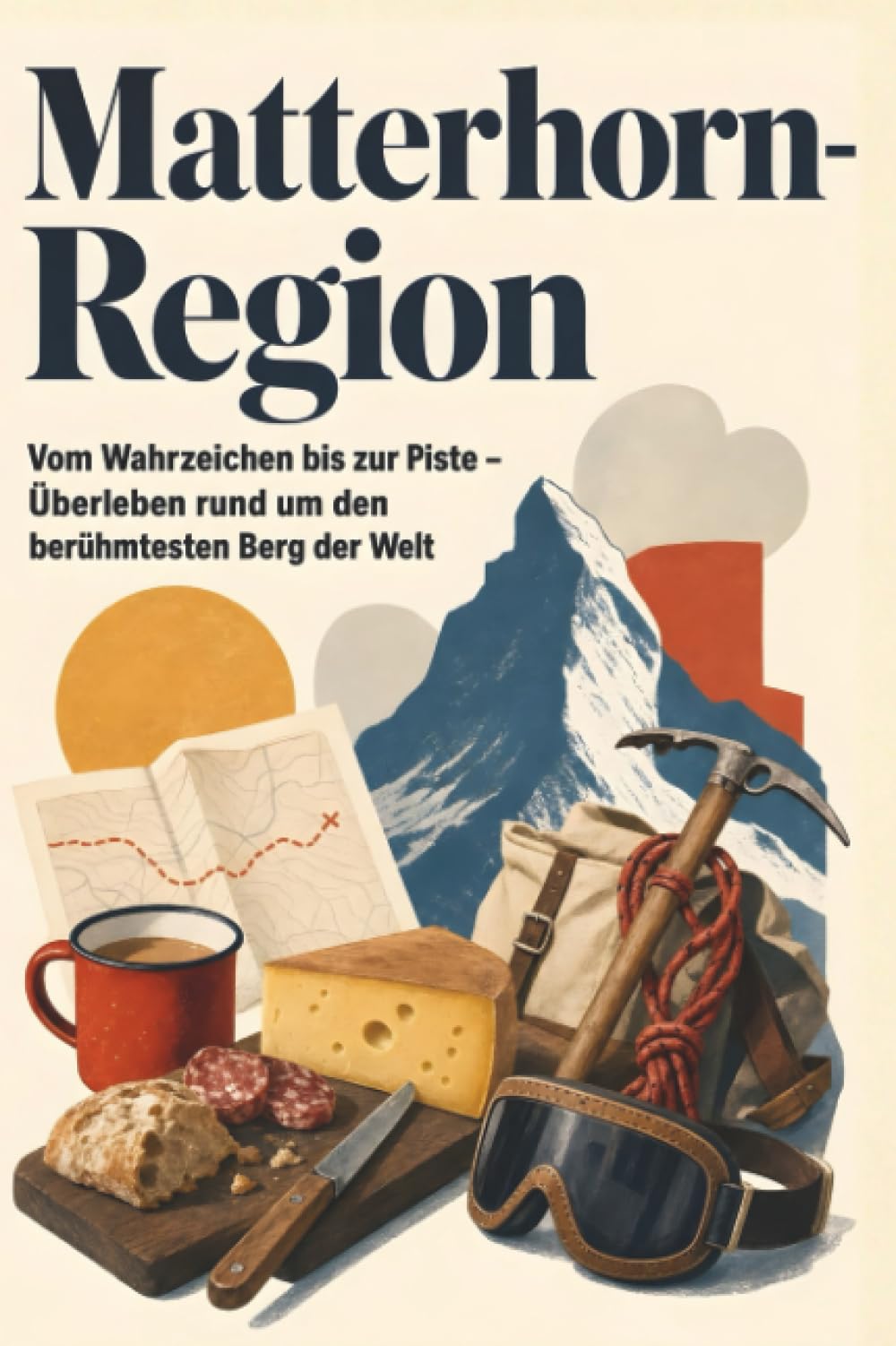 Matterhorn-Region: Vom Wahrzeichen bis zur Piste – Überleben rund um den berühmtesten Berg der Welt. Das perfekte Geschenk für Einheimische & Zugezogene rund um Zermatt.