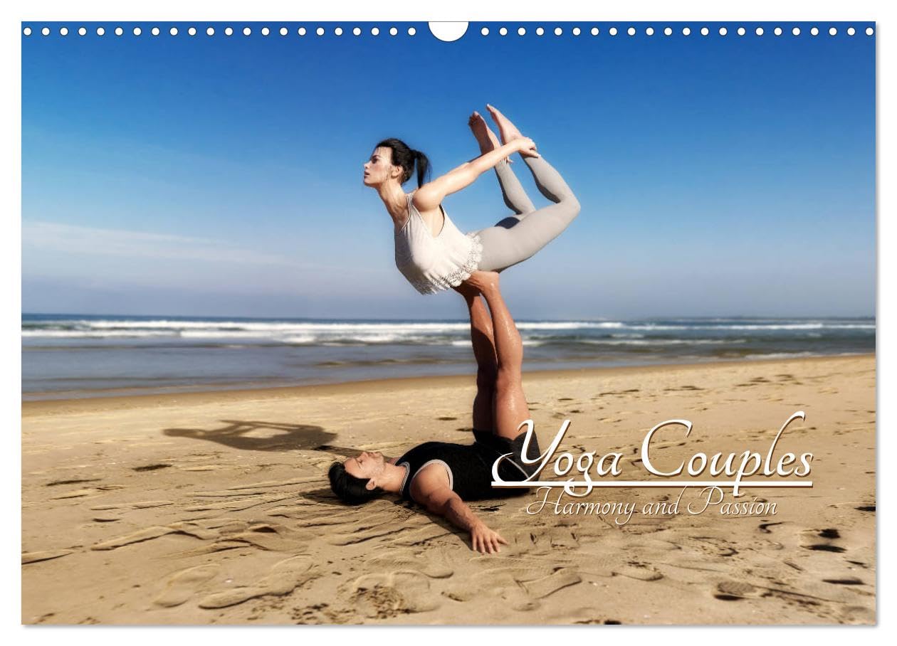 Yoga Couples - Harmony and Passion (Wall Calendar 2026 DIN A3 landscape), CALVENDO 12 Month Wall Calendar: Partner yoga - a new trend in the focus
