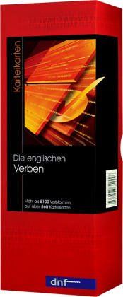 Die englischen Verben. Karteikarten