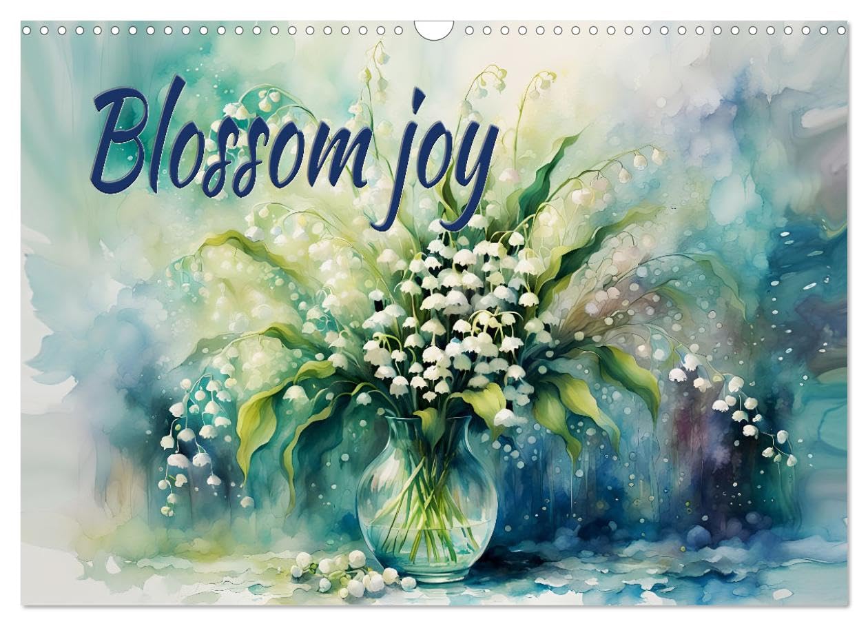 Blossom joy (Wall Calendar 2026 DIN A3 landscape), CALVENDO 12 Month Wall Calendar: Enchanting flowers, a joy for the whole year.