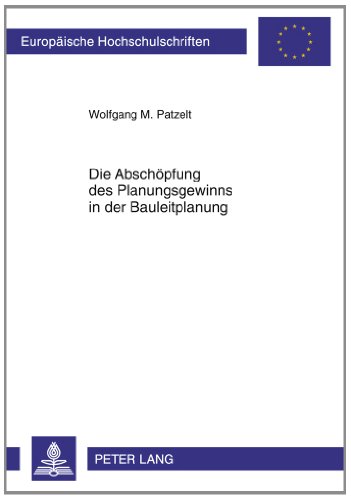 Abschöpfung des Planungsgewinns in der Bauleitplanung