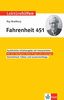 Klett Lektürehilfen Ray Bradbury, Fahrenheit 451: Interpretationshilfe für Oberstufe und Abitur