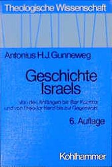 Geschichte Israels, Theologische Wissenschaft, Bd.2