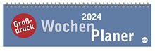 Großdruck Wochenquerplaner 2024