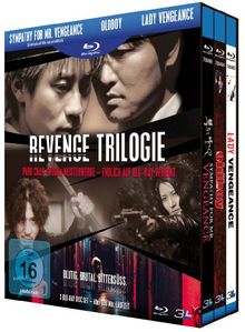Revenge Trilogie: Sympathy for Mr. Vengeance / Oldboy / Lady Vengeance [3 Blu-rays]