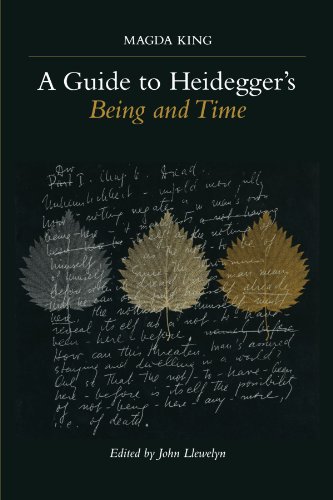 A Guide to Heidegger's Being and Time (Suny Series in Contemporary Continental Philosophy)
