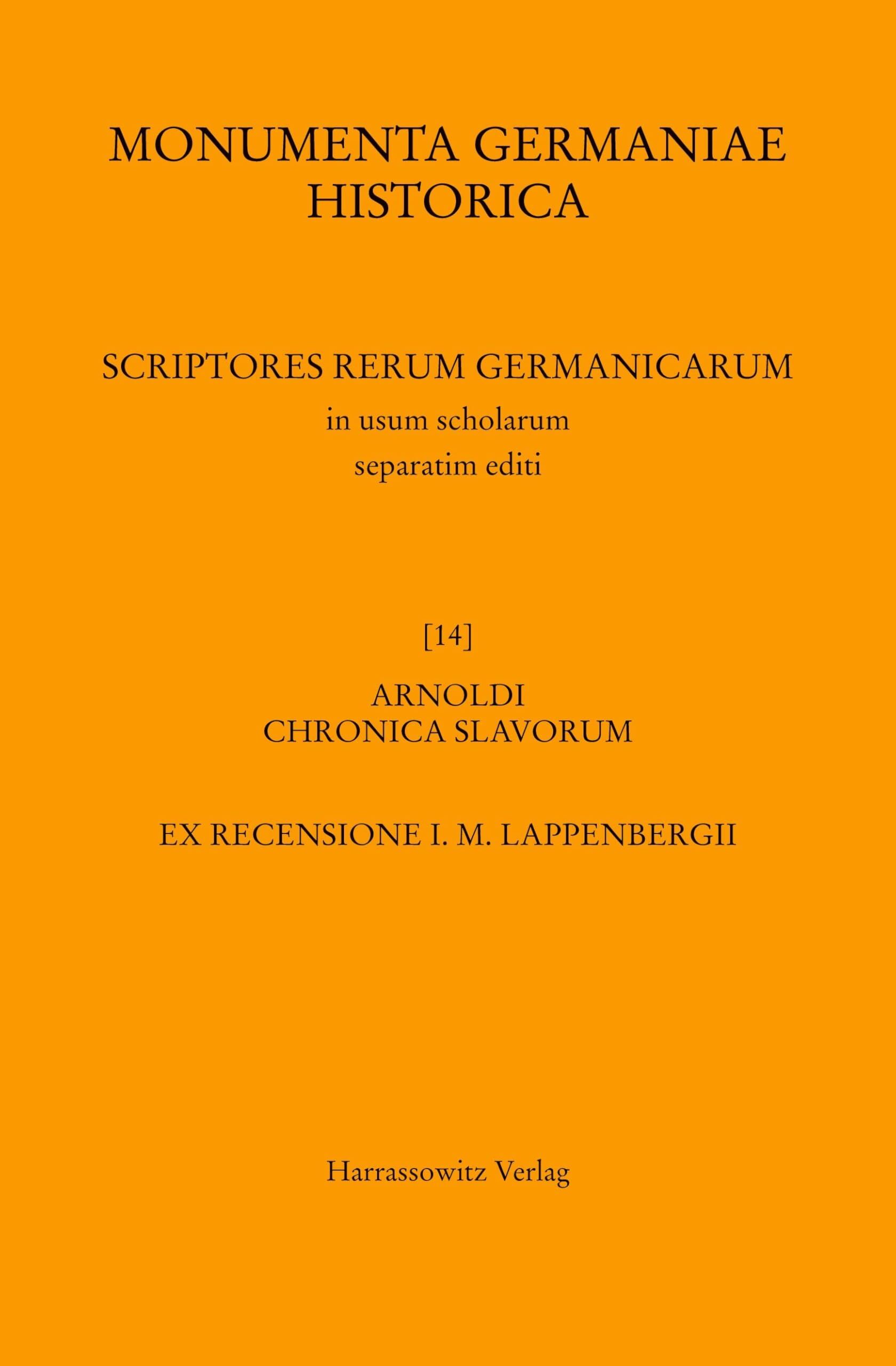 Arnoldi Chronica Slavorum