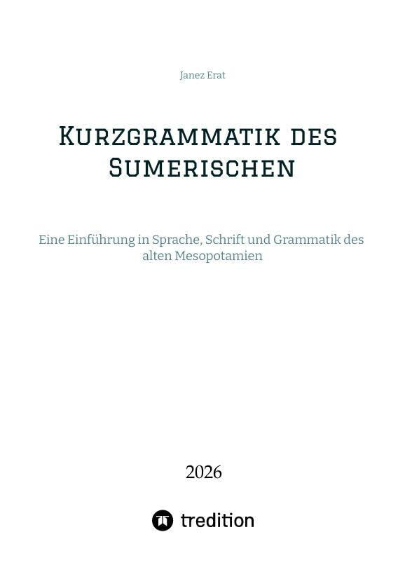 Kurzgrammatik des Sumerischen