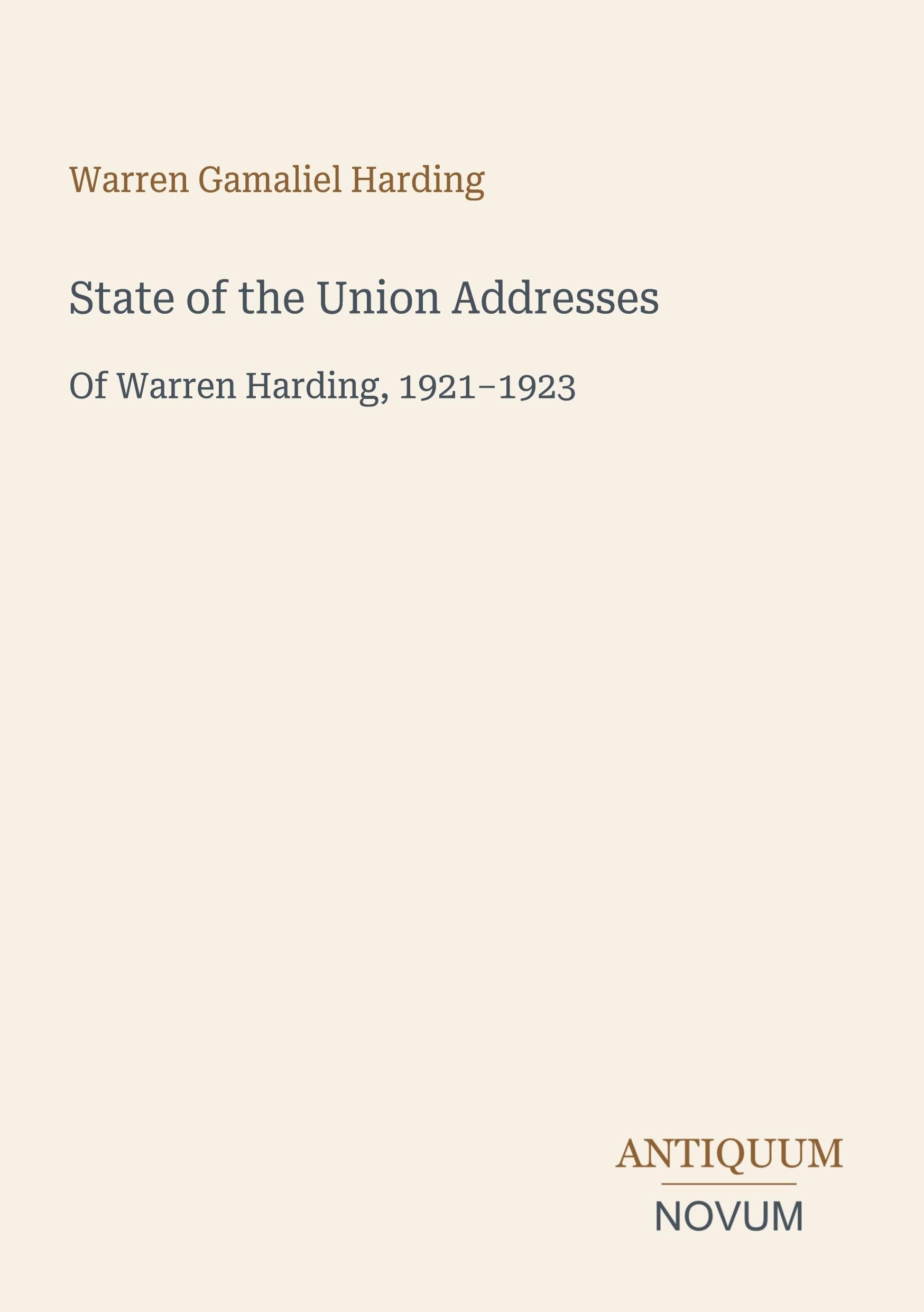 State of the Union Addresses