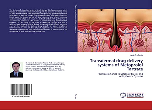 Transdermal drug delivery systems of Metoprolol Tartrate: Formulation and Evaluation of Matrix and Iontophoretic Systems