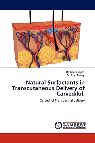 Natural Surfactants in Transcutaneous Delivery of Carvedilol.: Carvedilol Transdermal delivery