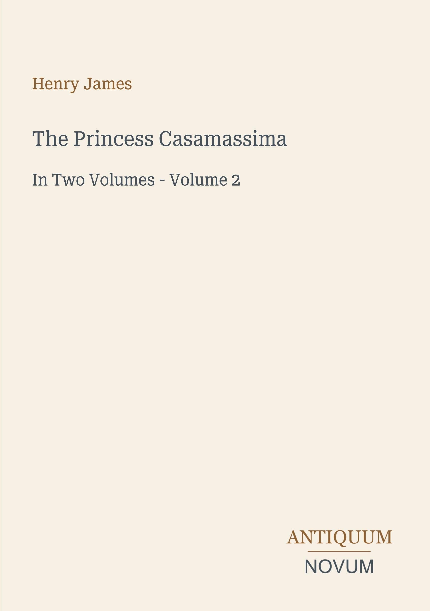 The Princess Casamassima