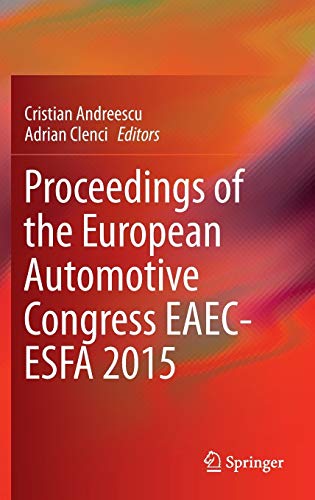 Proceedings of the European Automotive Congress EAEC-ESFA 2015