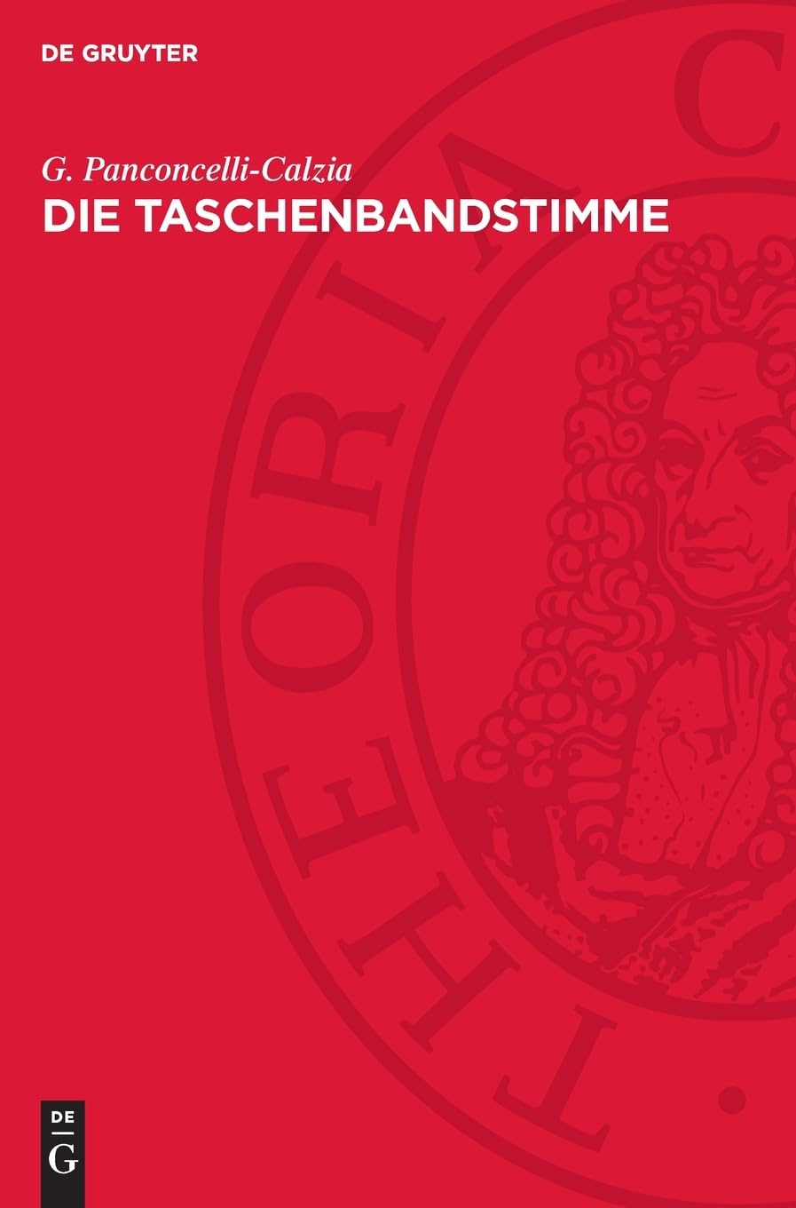 Die Taschenbandstimme: Dysphonie plicarum ventricularium