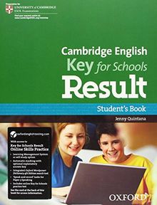 Cambridge English: Key for Schools Result Student's Book and Online Skills Practice (KET Result for Schools) von Quintana, Jenny | Buch | Zustand akzeptabel