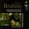Brahms Klarinettenquintett und Streichquartett