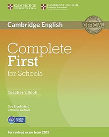 Complete First for Schools: Teacher's Book