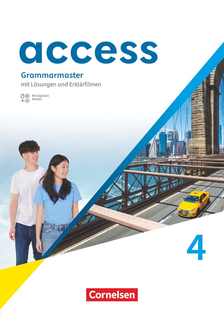 Access - Allgemeine Ausgabe 2022 - Band 4: 8. Schuljahr: Grammarmaster - Mit Lösungen und Erklärfilmen