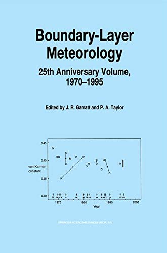 Boundary-Layer Meteorology 25th Anniversary Volume, 1970–1995: Invited Reviews and Selected Contributions to Recognise Ted Munn’s Contribution as Editor over the Past 25 Years