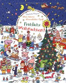 Fröhliche Weihnachten!: Mein liebster Wimmelbilder-Spaß