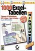 1000 praktische Excel-Tabellen