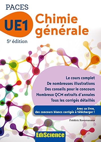Chimie Générale Ue 1 Paces