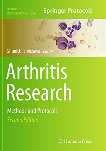 Arthritis Research: Methods and Protocols (Methods in Molecular Biology, Band 1142)