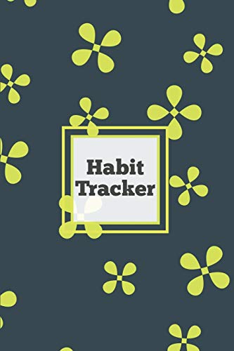Amy Newton Habit Tracker, Daily & Monthly Track Your Habits Grid Planner, Undated Calendar Month, Journal, Notebook, Book