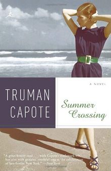 Summer Crossing: A Novel (Modern Library Paperbacks) de Truman Capote | Livre | état bon