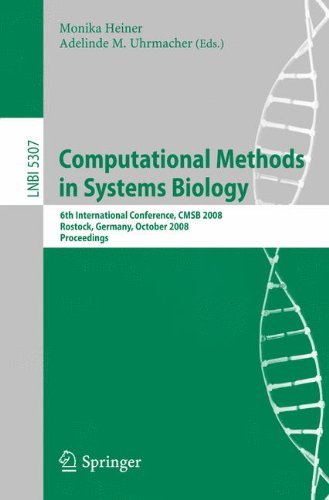 Computational Methods in Systems Biology: 6th International Conference CMSB 2008, Rostock, Germany, October 12-15, 2008. Proceedings (Lecture Notes in Computer Science)